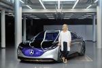 Mercedes-Benz Vision EQS 2019 года